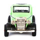 Friction Vintage Metal Car - Green, Kids, Non-Remote Control, Chase Value, Chase Value