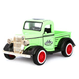 Friction Vintage Metal Car - Green, Kids, Non-Remote Control, Chase Value, Chase Value