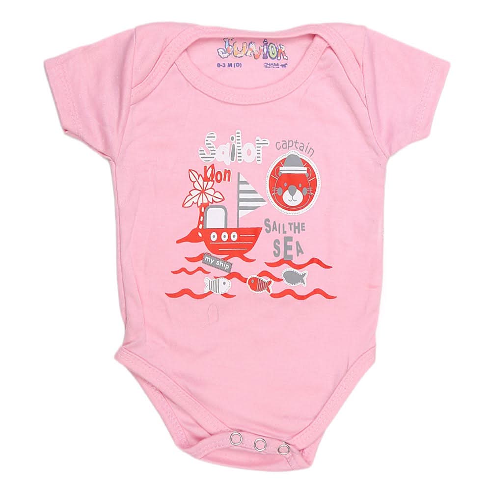Newborn Girls Romper - Pink - test-store-for-chase-value