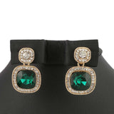 Women's Fancy Earrings - Green, Jewellery, Chase Value, Chase Value