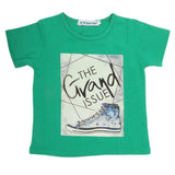 Boys Half Sleeves T-Shirt - Dark Green, Kids, Boys T-Shirts, Chase Value, Chase Value