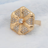 Women's Fancy Ring - Golden, Women, Finger Rings, Chase Value, Chase Value