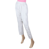 Women's Woven Trouser - White, Women, Pants & Tights, Chase Value, Chase Value