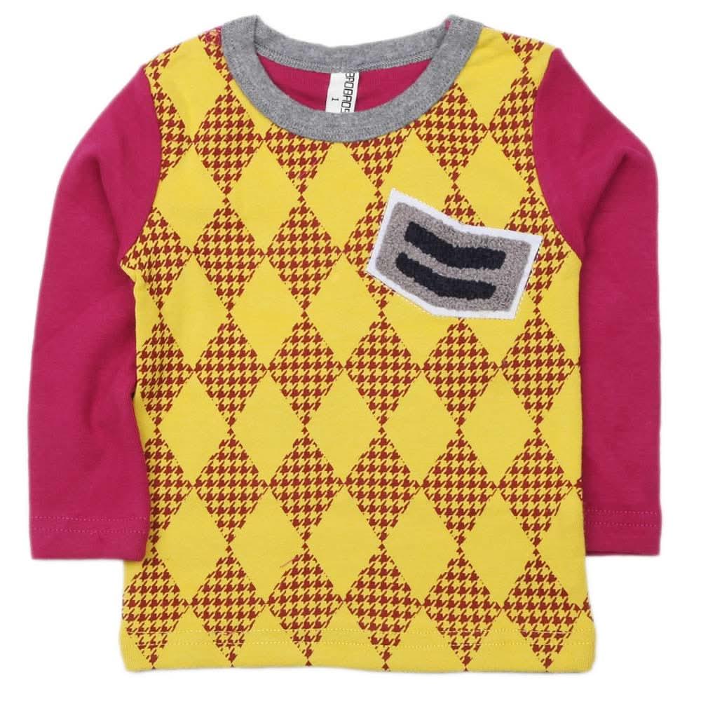 Boys Full Sleeves T-Shirt - Yellow, Kids, Boys T-Shirts, Chase Value, Chase Value