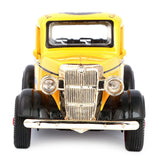 Friction Vintage Metal Car - Yellow, Kids, Non-Remote Control, Chase Value, Chase Value