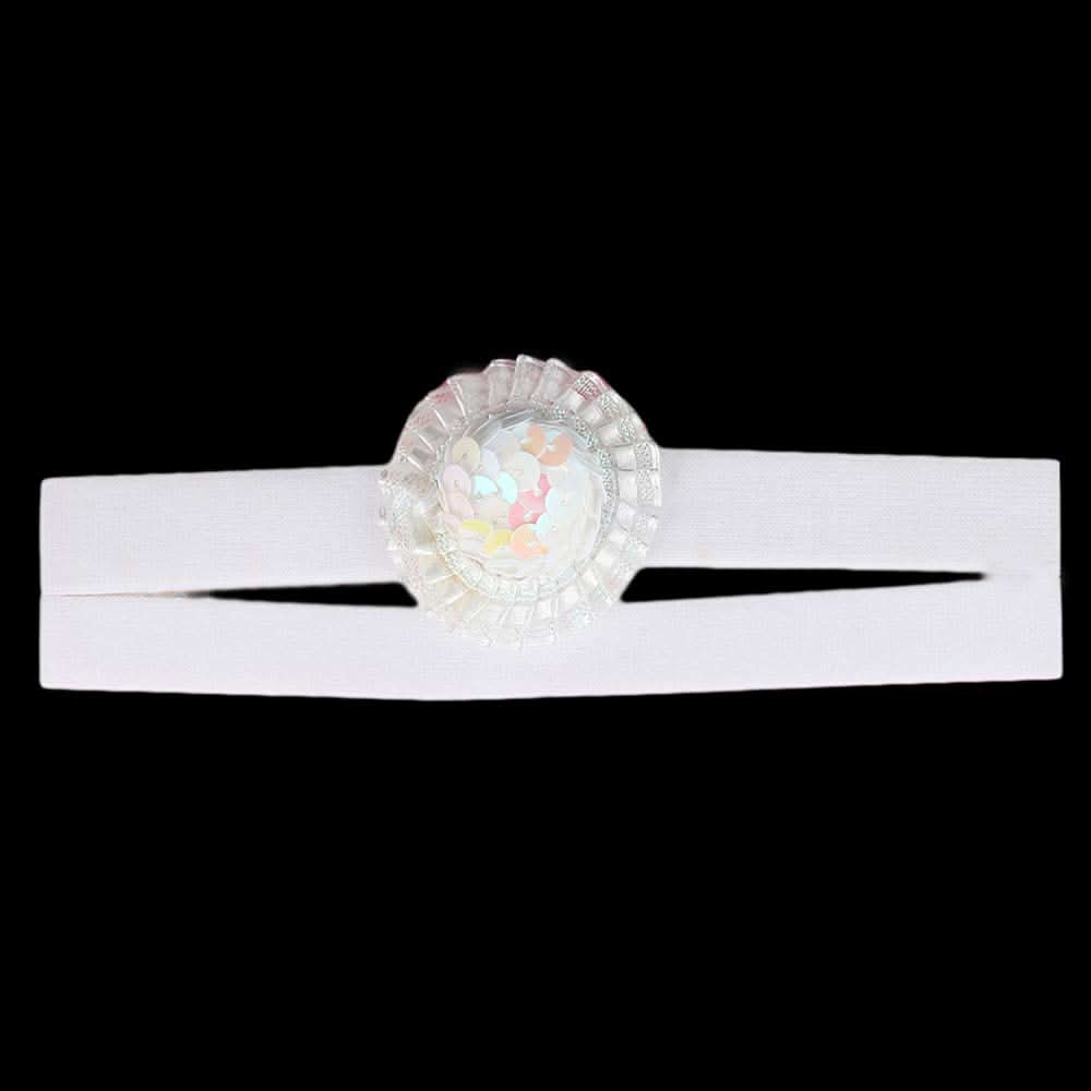 Girls Headband - White, Kids, Hair Accessories, Chase Value, Chase Value