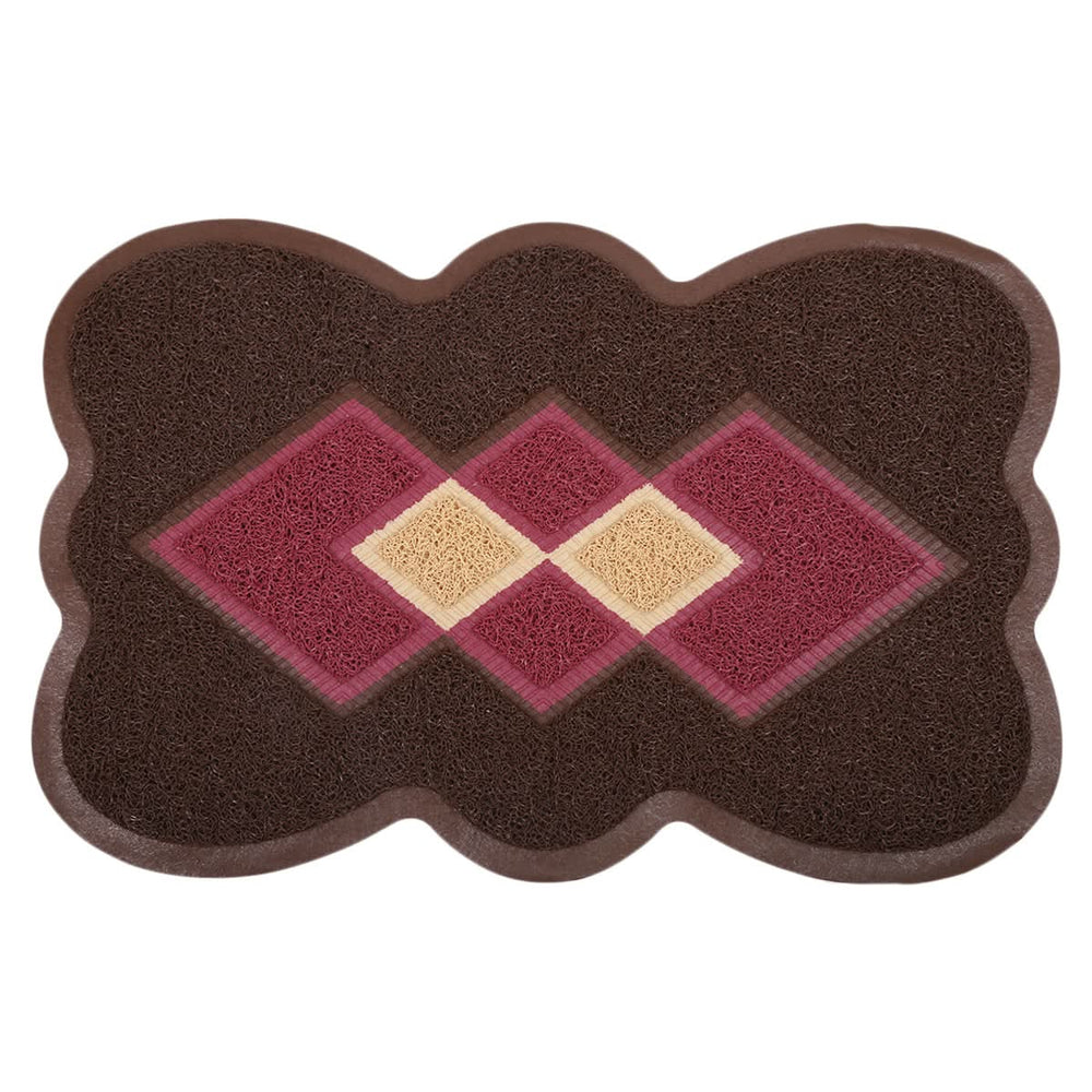 Grass Mat Double Color 38X58 - Dark Brown, Home & Lifestyle, Mats, Chase Value, Chase Value