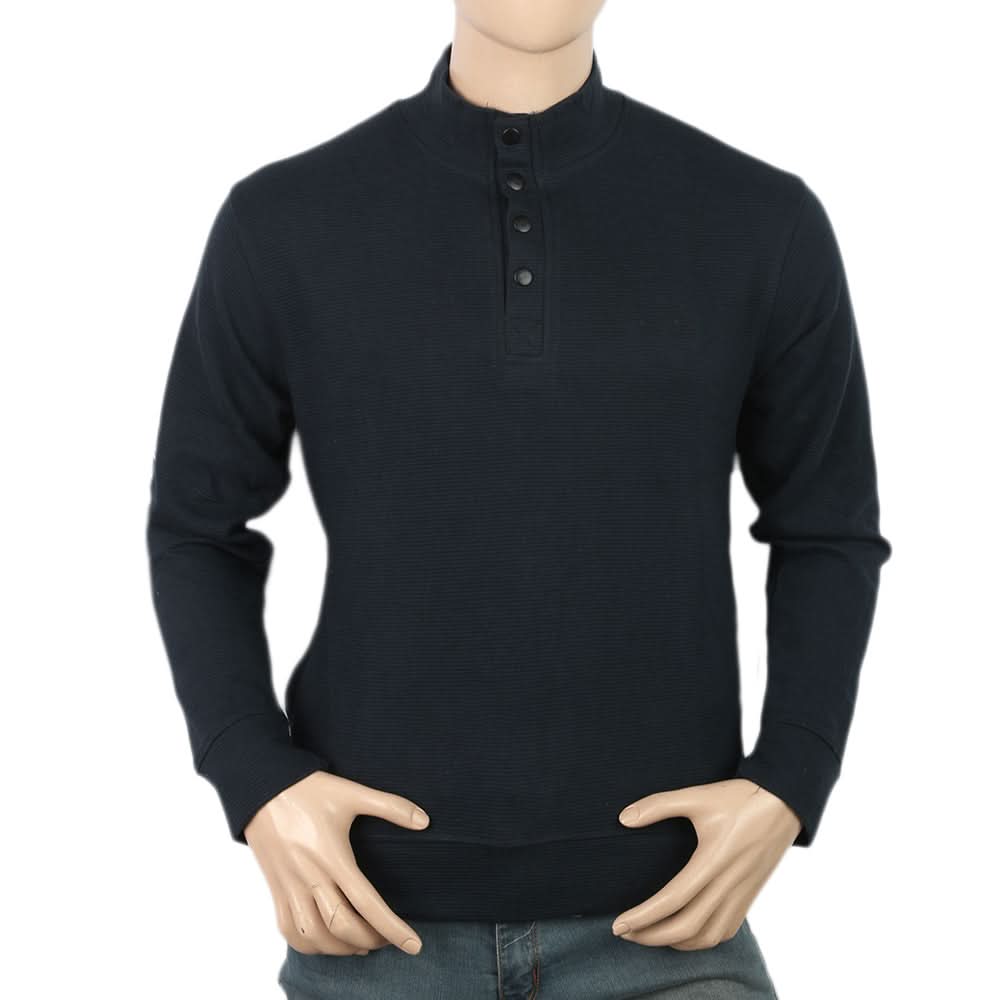 Men's Full Sleeves Fancy Jumper - Dark Green, Men, Sweater and Sweat Shirts, Chase Value, Chase Value