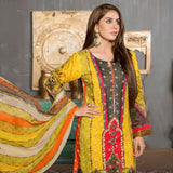 Eminent Viscose Chicken Kari 3 Pcs Un-Stitched Suit - 1, Women, 3Pcs Shalwar Suit, Eminent, Chase Value