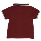 Boys Half Sleeves Polo T-Shirt - Maroon, Kids, Boys T-Shirts, Chase Value, Chase Value