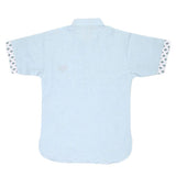 Boys Half Sleeves Casual Shirt - Blue, Kids, Boys Shirts, Chase Value, Chase Value