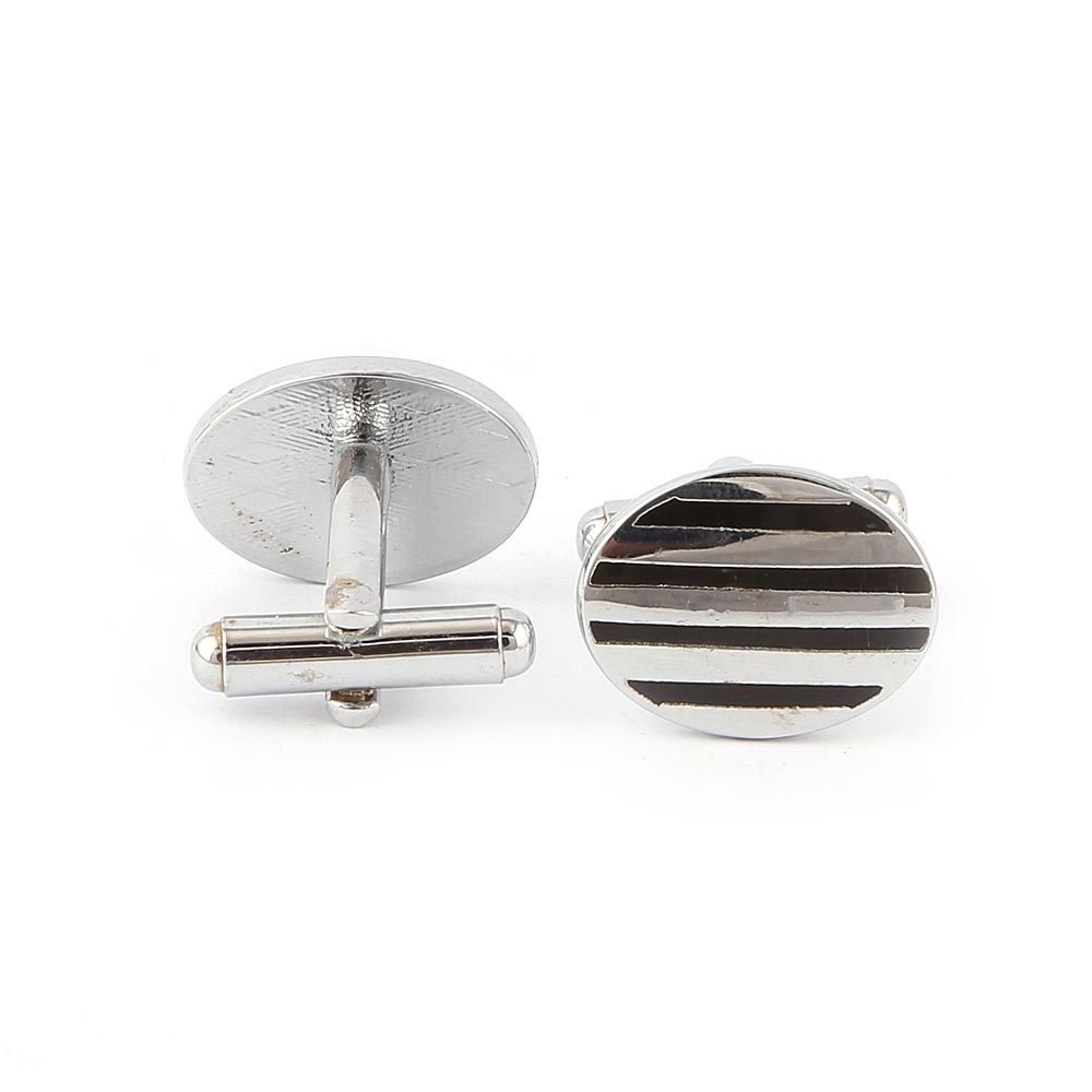 Men's Cufflinks - Black, Men, Cufflinks, Chase Value, Chase Value