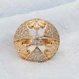 Women's Fancy Ring - Golden, Women, Finger Rings, Chase Value, Chase Value