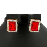Women's Fancy Ear Tops - Red, Women, Earrings & Tops, Chase Value, Chase Value