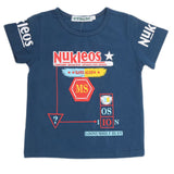 Boys Half Sleeves T-Shirt - Steel Blue, Kids, Boys T-Shirts, Chase Value, Chase Value