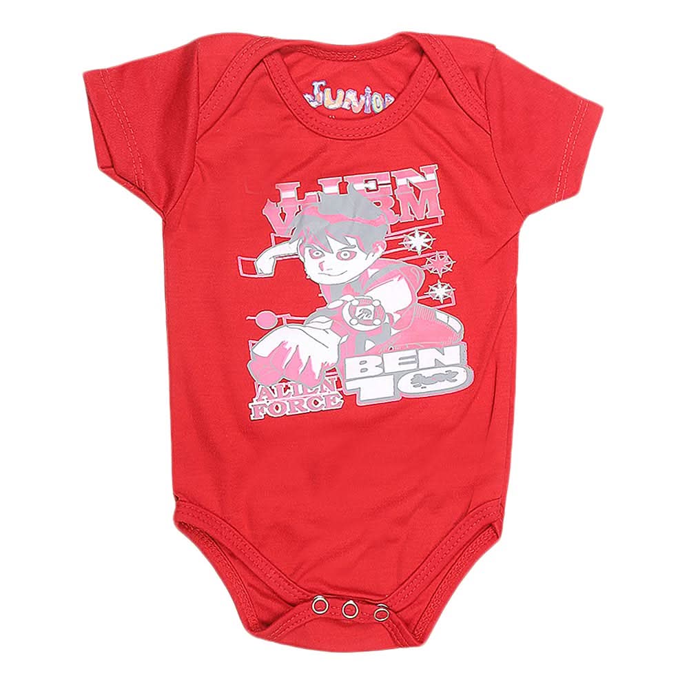 Newborn Girls Romper - Red - test-store-for-chase-value