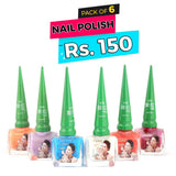Ushine Peel Off Nail Polish Pack Of 6, Beauty & Personal Care, Nails, Chase Value, Chase Value