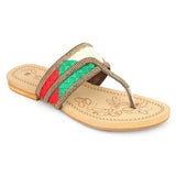Women's Slipper (F118) - Golden, Women, Slippers, Chase Value, Chase Value