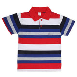 Boys Yarn Dyed T-Shirt - Red, Kids, Boys T-Shirts, Chase Value, Chase Value