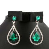 Women's Fancy Earrings - Green, Jewellery, Chase Value, Chase Value