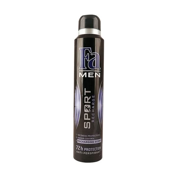 Fa Men Deodorant Spray Sport Recharge 200ml, Beauty & Personal Care, Men Body Spray And Mist, Chase Value, Chase Value