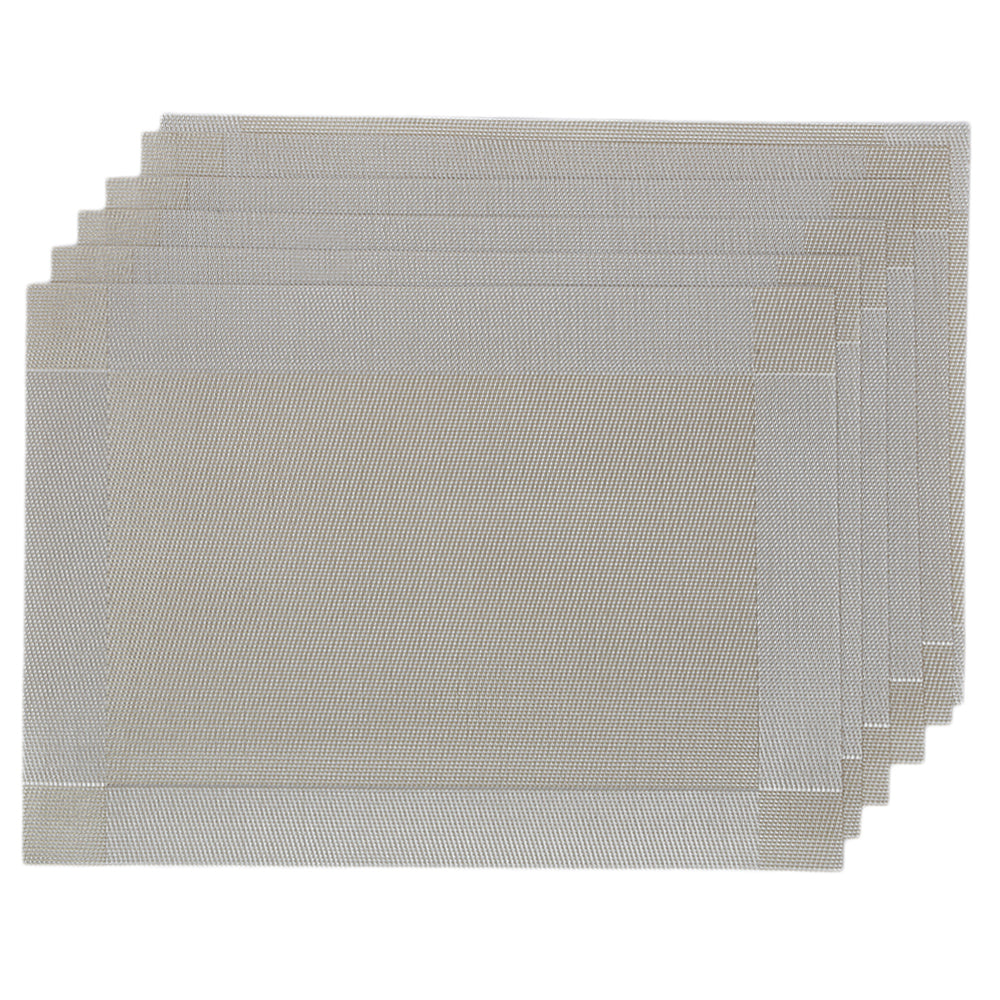 Table Mat with Runner - 7Pcs - Fawn, Home & Lifestyle, Mats, Chase Value, Chase Value