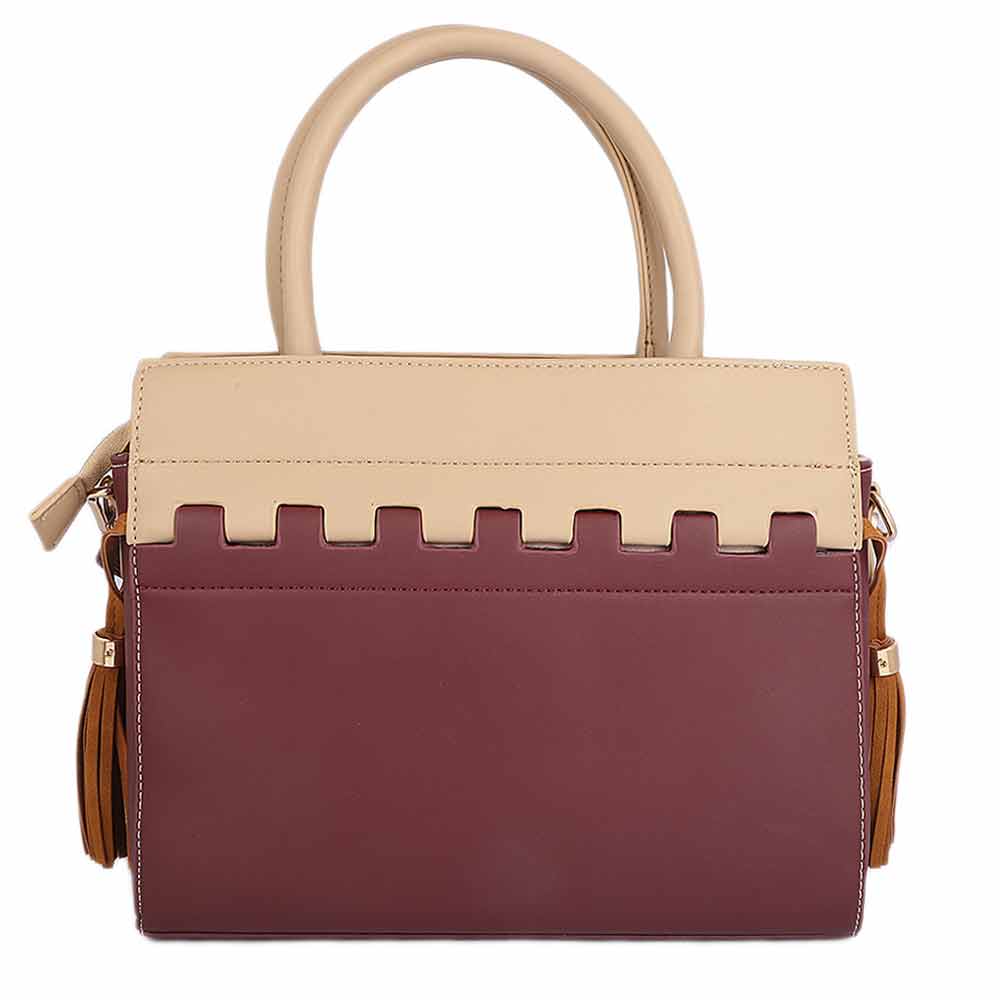Women`s Handbag G1038 - Maroon, Women, Bags, Chase Value, Chase Value