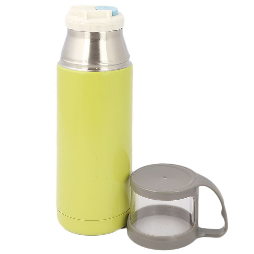 Steel Flask Bottle 350 ml - Green, Home & Lifestyle, Glassware & Drinkware, Chase Value, Chase Value