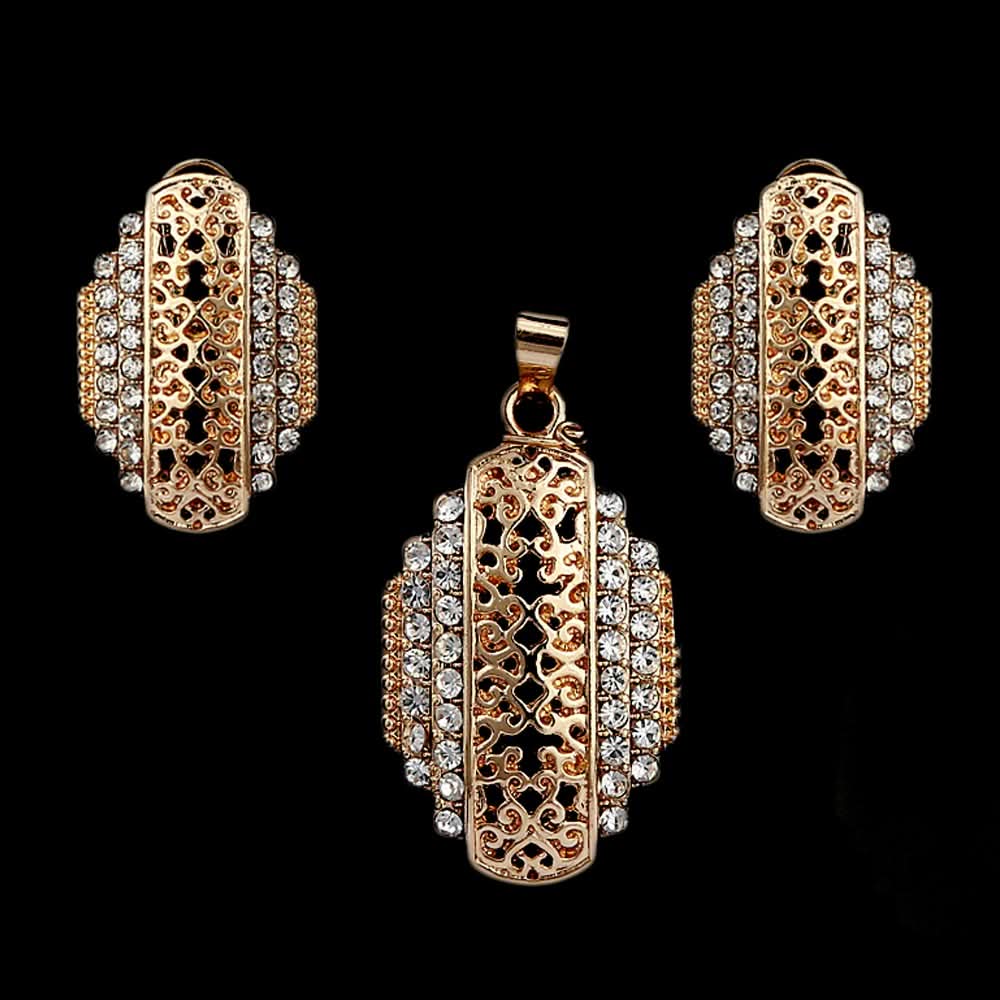 Women's Fancy Locket Set - Golden, Women, Chains & Lockets, Chase Value, Chase Value