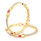 Women's Bangle- Golden, Women, Bangles & Bracelets, Chase Value, Chase Value