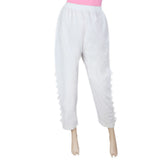 Women's Printed Woven Trouser - White, Women, Pants & Tights, Chase Value, Chase Value
