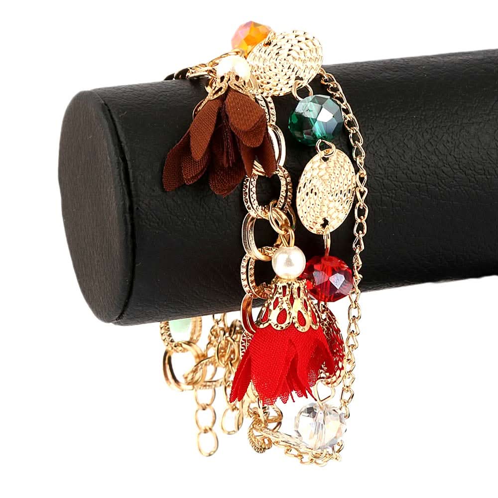 Women's Fancy Bracelet - Golden - test-store-for-chase-value