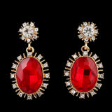 Women's Fancy Earrings - Golden Red, Jewellery, Chase Value, Chase Value