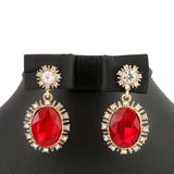Women's Fancy Earrings - Golden Red, Jewellery, Chase Value, Chase Value