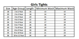 Girls Plain Tight Side Tape - Black - A, Kids, Tights Leggings And Pajama, Chase Value, Chase Value