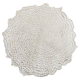 Table Mat Vinyl 6 Pcs Set - B - Golden, Home & Lifestyle, Mats, Chase Value, Chase Value
