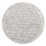 Table Mat Vinyl 6 Pcs Set - H - Golden, Home & Lifestyle, Mats, Chase Value, Chase Value