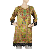 Women's Digital Printed Kurti - Green, Women, Ready Kurtis, Chase Value, Chase Value