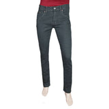 Men's Slim Fit Jeans Pant - Green, Men, Casual Pants And Jeans, Chase Value, Chase Value