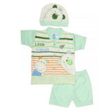 Newborn Unisex Suits 3Pcs - Green, Kids, NB Girls Sets And Suits, Chase Value, Chase Value