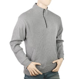 Men's Full Sleeves Fancy Jumper - Grey, Men, Sweater and Sweat Shirts, Chase Value, Chase Value