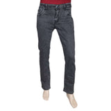 Men's Slim Fit Jeans Pant - Grey, Men, Casual Pants And Jeans, Chase Value, Chase Value