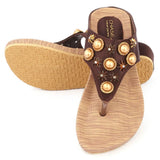 Women's Softy Slipper ( H553 ) - Brown, Women, Slippers, Chase Value, Chase Value