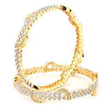 Women's Bangle- Golden, Women, Bangles & Bracelets, Chase Value, Chase Value