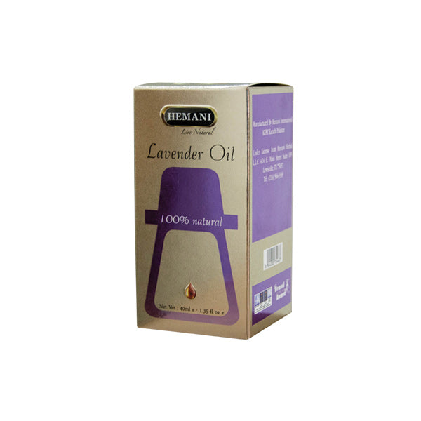 Hemani Herbal Oil 40 ML - Lavender, Beauty & Personal Care, Hair Oils, WB By Hemani, Chase Value