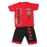 Boys Short Suit - Red, Kids, Boys Sets And Suits, Chase Value, Chase Value