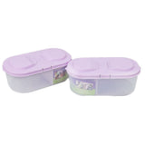 Splash Food Container Pack Of 2 - Purple, Home & Lifestyle, Storage Boxes, Chase Value, Chase Value