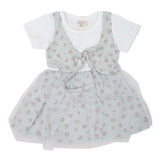 Newborn Girls Frock - Light Green, Kids, NB Girls Frocks, Chase Value, Chase Value