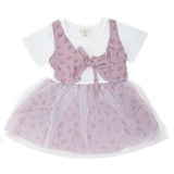Newborn Girls Frock - Light Purple, Kids, NB Girls Frocks, Chase Value, Chase Value