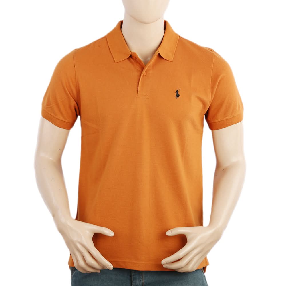 Men's Half Sleeves Polo T-Shirt - Brown, Men's T-Shirts & Polos, Chase Value, Chase Value